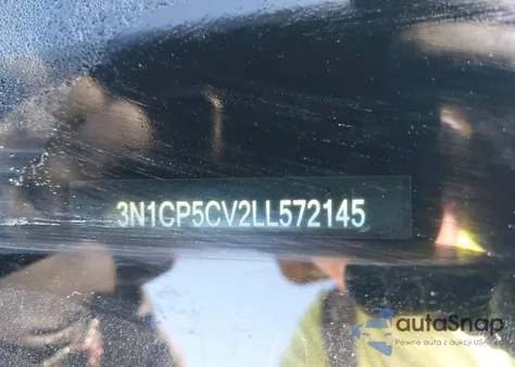 2020 Nissan Kicks Sv Xtronic Cvt from USA, damaged, VIN 3N1CP5CV2LL572145